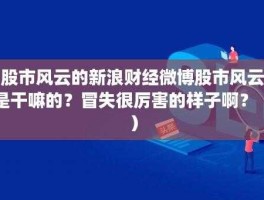 股市风云博客 股市论坛有哪些？