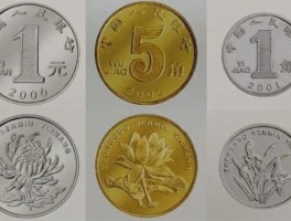 2013新版人民币，2013、2001、2002、1999、2001、1994年的硬币分别值多少钱？