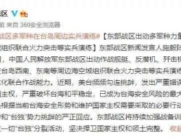 东部战区发文（战区是什么意思？）
