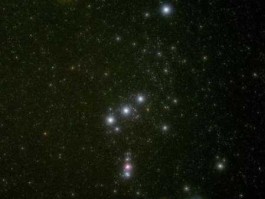 猎户星空？天上三颗并排星叫什么？