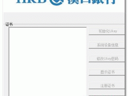 汉口银行网站 汉口银行企业网银ukey怎么使用？