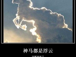 神马都是浮云的（都是一片浮云出自哪里？）