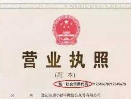 信誉18年，单位统一社会信用代码是什么？