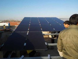 汉能薄膜发电 汉能光伏发电板接法要求，求答？