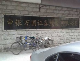 温州申银万国证券，申银万国证券属于什么券商？