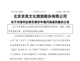 北京旅游000802（st北文是什么公司？）