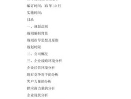 业务发展，业务发展计划的内容包括哪些？