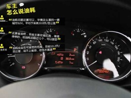 300813？标致3008仪表油耗显示如何设置？