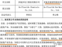 氟化工上市公司（多氟多是什么意思？）