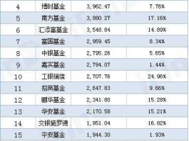 中国大的基金公司（中国最优秀的基金公司是哪个？）