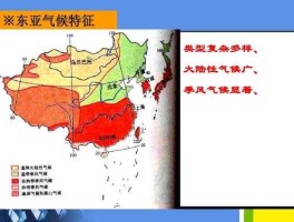 东亚，说明东亚气候过渡性的表现及成因？