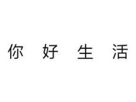 好生活，你好生活是什么意思？