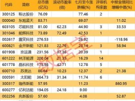 硅料上市公司龙头，国产光伏风电前十排名？
