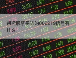 002219股票，消费类股票有哪些？