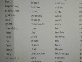 lihit lab？求一些字母少的英文单词？