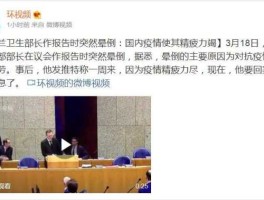 荷兰卫生部长发言时晕倒 荷兰电影疯橙记剧情？