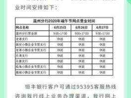端午节银行放假吗，五月端午银行营业吗？