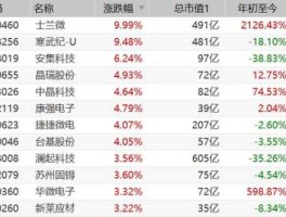 士兰微股票（半导体板块股票有哪些？）