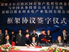 中国水务投资有限公司（中国水利水电公司企业历史沿革？）