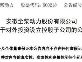 全柴动力股票（十大氢能源股？）