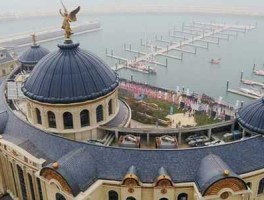 青岛万达东方影都，青岛哪些酒店能看到大海？