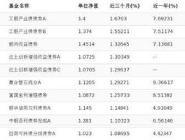 工银强债a 债券基金A B类有啥区别？