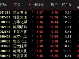 股票002108 市值最低的十个A股股票除ST、PT？