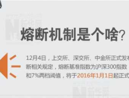 熔断机制什么意思，熔断方案是什么意思？