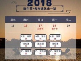 端午节股市放假安排2017？儿童节股市休市吗？