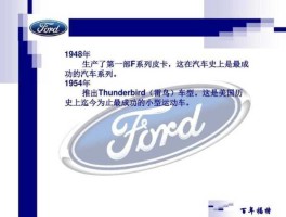 福特公司？福特汽车公司创始于哪一年？