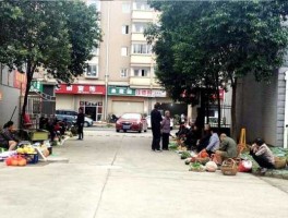 男子街头卖儿被抓？小区里面摆摊卖双立人是真的吗？