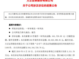 方正集团确认债权，方正证券是做什么的？