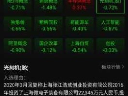 浦东金桥股票 张江高科有上海微电子股份吗？