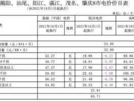 广州金价，广州峰谷电价价格？