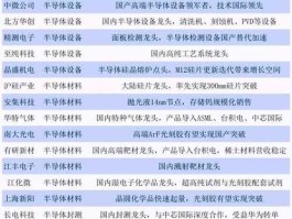 半导体龙头股票有哪些 半导体三大龙头股是哪三个？