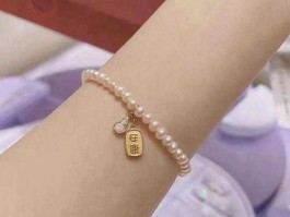 周大福黑珍珠项链？周大福的珍珠手链是真的吗？