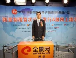 新亚制程（新亚制程王伟华是干什么的？）