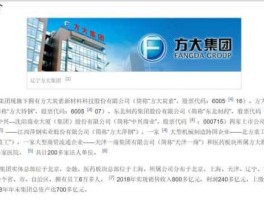 辽宁成大股票，方大集团和辽宁方大不是一家吗？
