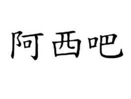 吉林吧 阿西吧的意思？