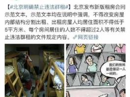北京打击群租房 关于群租房管理，法律是怎么规定的？
