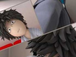 你的我的漫画 漫画：两个人站在闹钟上，一人说：“我硕果累累”另一人说：“我一无所获”？