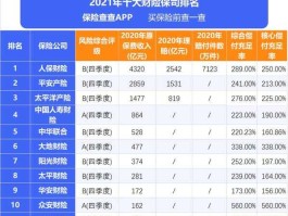 中国车险十大排名（车险保险公司十大排名？）