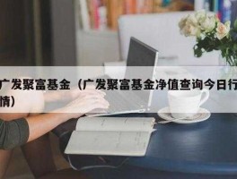 广发聚富基金 请教各位大师广发的聚丰和聚富哪个更好啊我想办个定投？