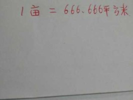 公顷（公顷和亩的换算）