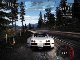 gametime，极品飞车怎么显示帧数？