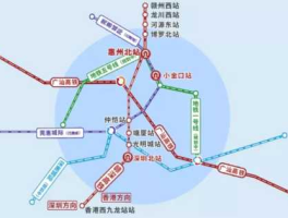 惠州南站？惠州高铁直达的城市？